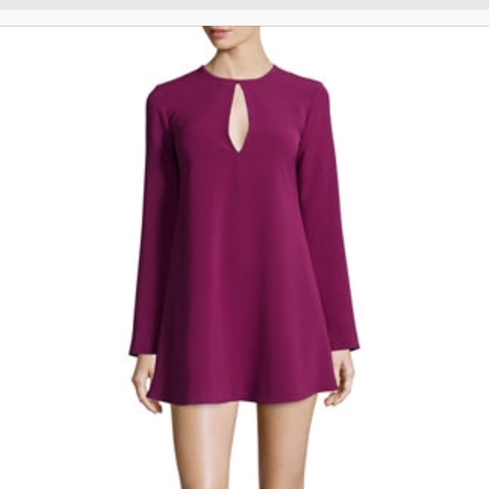 Elizabeth and James Brianna keyhole dress